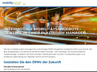 mobility-portal.net Webseite Vorschau