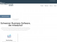 tima-software.ch Webseite Vorschau