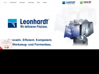 leonhardt-gravuren.com Webseite Vorschau