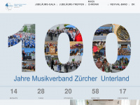 mvzu100.ch Webseite Vorschau