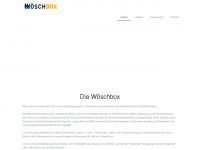 woeschbox.ch Webseite Vorschau