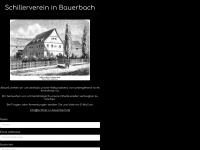 schiller-in-bauerbach.de Webseite Vorschau