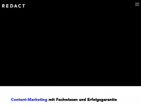 redact.ch Webseite Vorschau