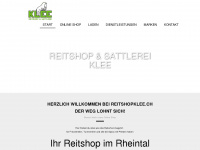 reitshopklee.ch Webseite Vorschau