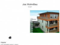 jos-wohnbau.at Webseite Vorschau