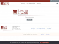reuter-pasch.de Webseite Vorschau