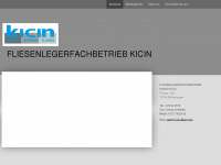 kicin-fliesen.de Webseite Vorschau