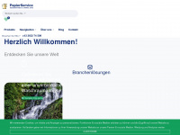 papierservice.at Webseite Vorschau