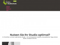 studiocheck.at Webseite Vorschau