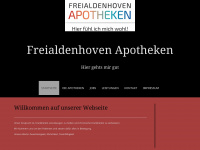 freialdenhoven-apotheken.de Webseite Vorschau
