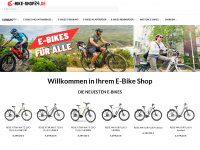 e-bike-shop24.de Webseite Vorschau
