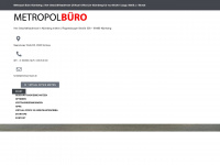 metropol-buero.de Webseite Vorschau