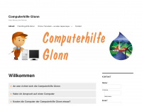 computerhilfe-glonn.de Webseite Vorschau