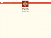 koptisches-kloster-brenkhausen.de Webseite Vorschau
