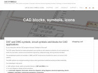 cad-symbole.com Webseite Vorschau