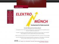 elektromuench-ulmen.de Webseite Vorschau