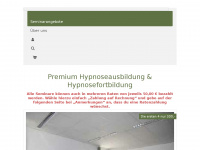 die-hypnosetrainer.com Webseite Vorschau