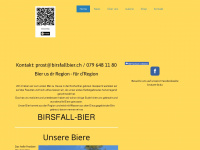 birsfallbier.ch Webseite Vorschau