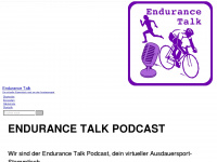 endurance-talk.de Webseite Vorschau