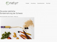 natyr.ch Webseite Vorschau