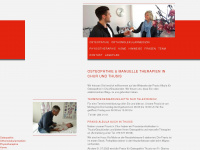 osteopathie-albula.ch Webseite Vorschau