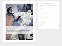 michael-bluemel-artwork.com Webseite Vorschau