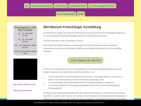 meridianum.de Webseite Vorschau