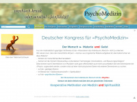kongress-psychomedizin.com Webseite Vorschau