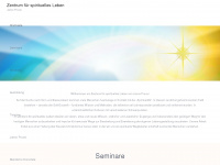 spirituell-leben.net Webseite Vorschau