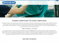 kraiburg-rubber-compounds.com Webseite Vorschau