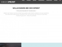 decoprint.net Webseite Vorschau