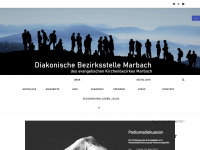 diakonie-marbach.de Webseite Vorschau