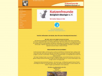 katzenfreunde-bietigheim-bissingen.de Webseite Vorschau
