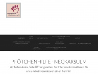 pfoetchenhilfe-neckarsulm.info Webseite Vorschau