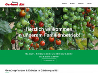 gaertnerei-abt.at Webseite Vorschau