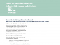 elektromobilitaetsfoerderung-bw.de Webseite Vorschau