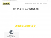taxi-pohlhaus.de Webseite Vorschau