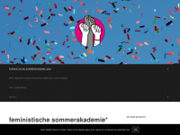 feministische-sommerakademie.org Webseite Vorschau