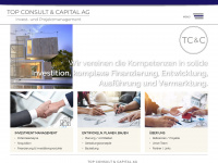 top-consult.ch Webseite Vorschau