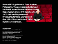 markusmoerth.com Webseite Vorschau