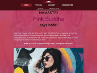 pinkbuddha.at Webseite Vorschau