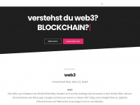 web3agentur.io Webseite Vorschau