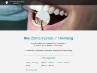 zaehnvomlaedeli.ch Webseite Vorschau