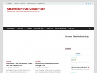gasparitsch.org Webseite Vorschau