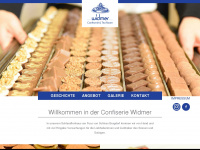 confiserie-widmer.ch Webseite Vorschau