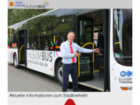 husum-bus.de Webseite Vorschau
