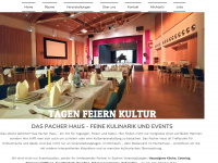 daspacherhaus.at Webseite Vorschau