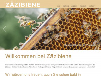 zaezibiene.ch Webseite Vorschau