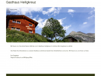 gasthaus-heiligkreuz.ch Webseite Vorschau