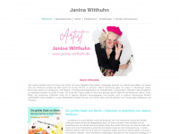 janina-witthuhn.de Webseite Vorschau